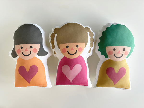 "HEARTic GIRLs" Cushion hg-c-07