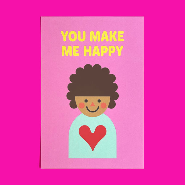 Postcard "HEARTic GIRLs” _ Assorted card set