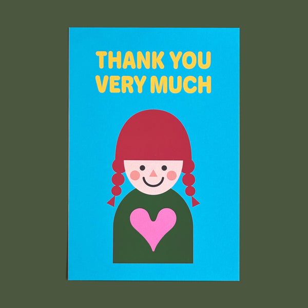 Postcard "HEARTic GIRLs” _ Assorted card set