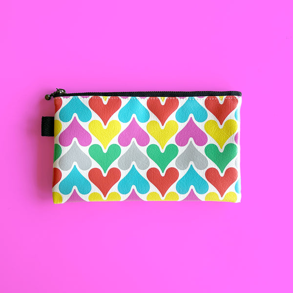 Flat Pouch "Pure HEARTs” _ Energetic Hyper