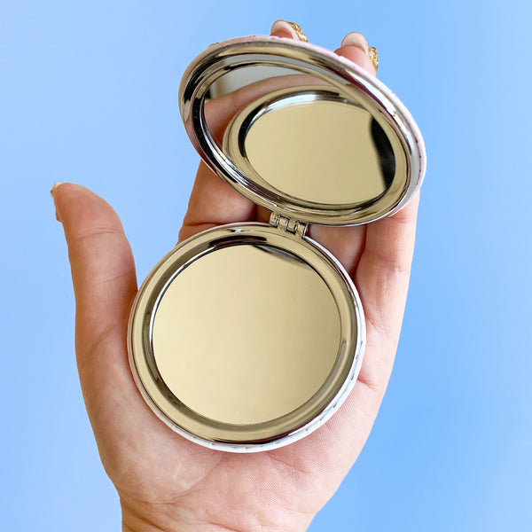 "Sparkling Heart" mini mirror