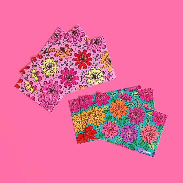 HEARTic mini cards "Heartic Flowers”