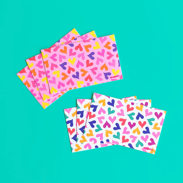 HEARTic mini cards "Dancing Hearts"