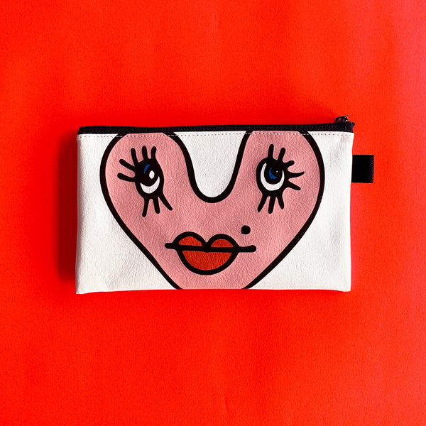 Flat Pouch “UFUFUn” _ Flamingo Pink