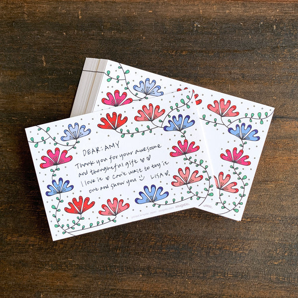 Notecards “HEARTic PASSION flower”
