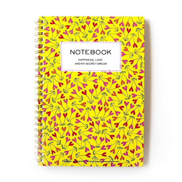 A5 spiral notebook "HEARTic couple"