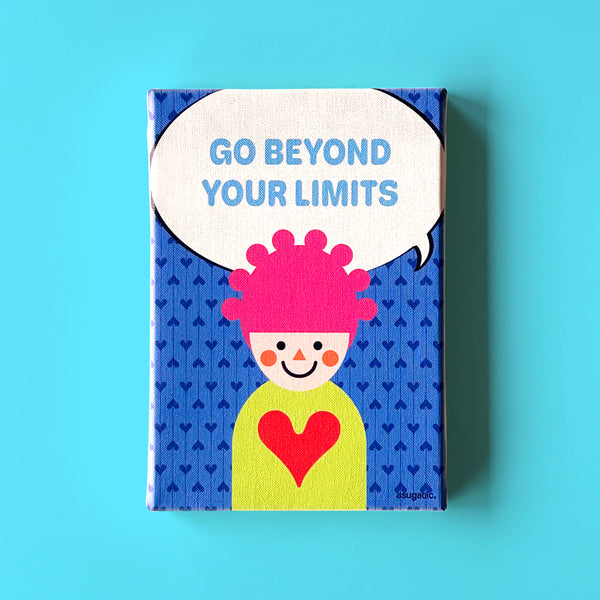 “GO BEYOND YOUR LIMITS” Canvas Print
