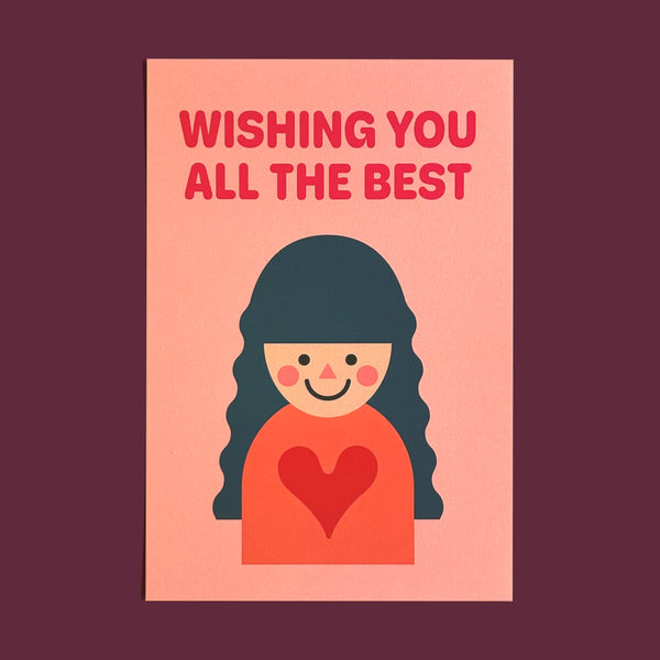 Postcard "HEARTic GIRLs” _ Assorted card set