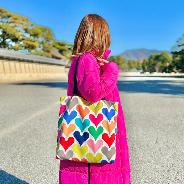 BIG TOTE  “Individual HEARTs _ Independent”