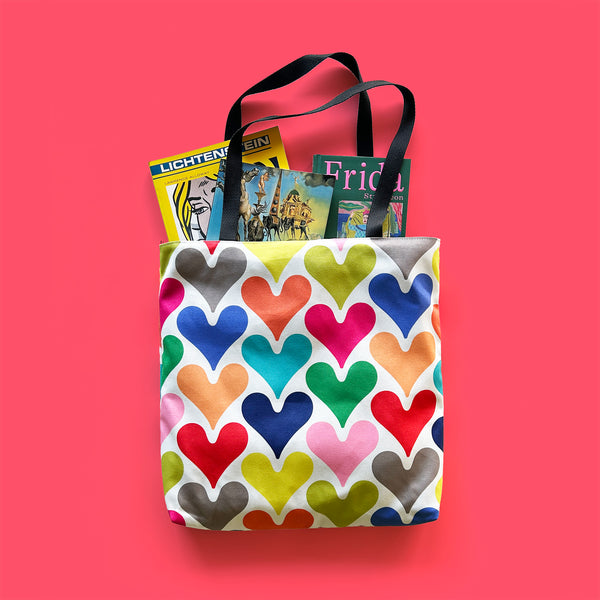 BIG TOTE  “Individual HEARTs _ Independent”