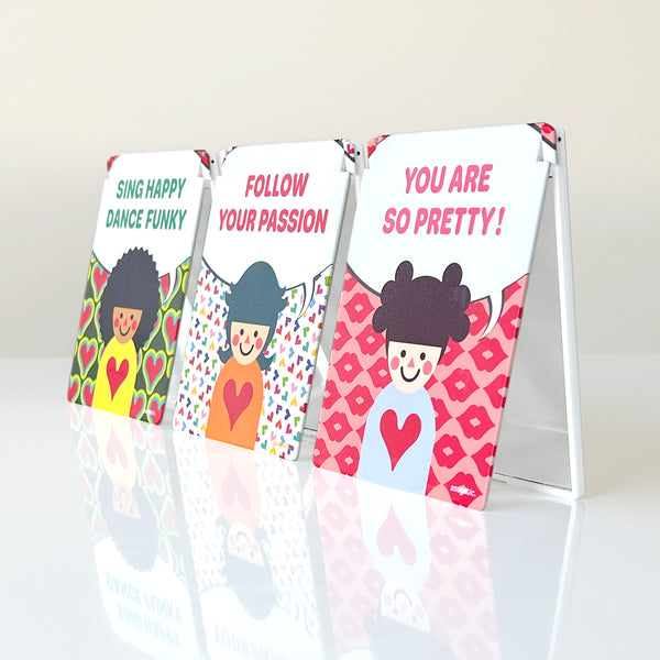 “FOLLOW YOUR PASSION”  Compact Mirror