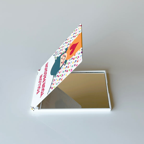 “FOLLOW YOUR PASSION”  Compact Mirror