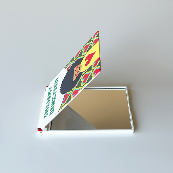 “SING HAPPY DANCE FUNKY”  Compact Mirror