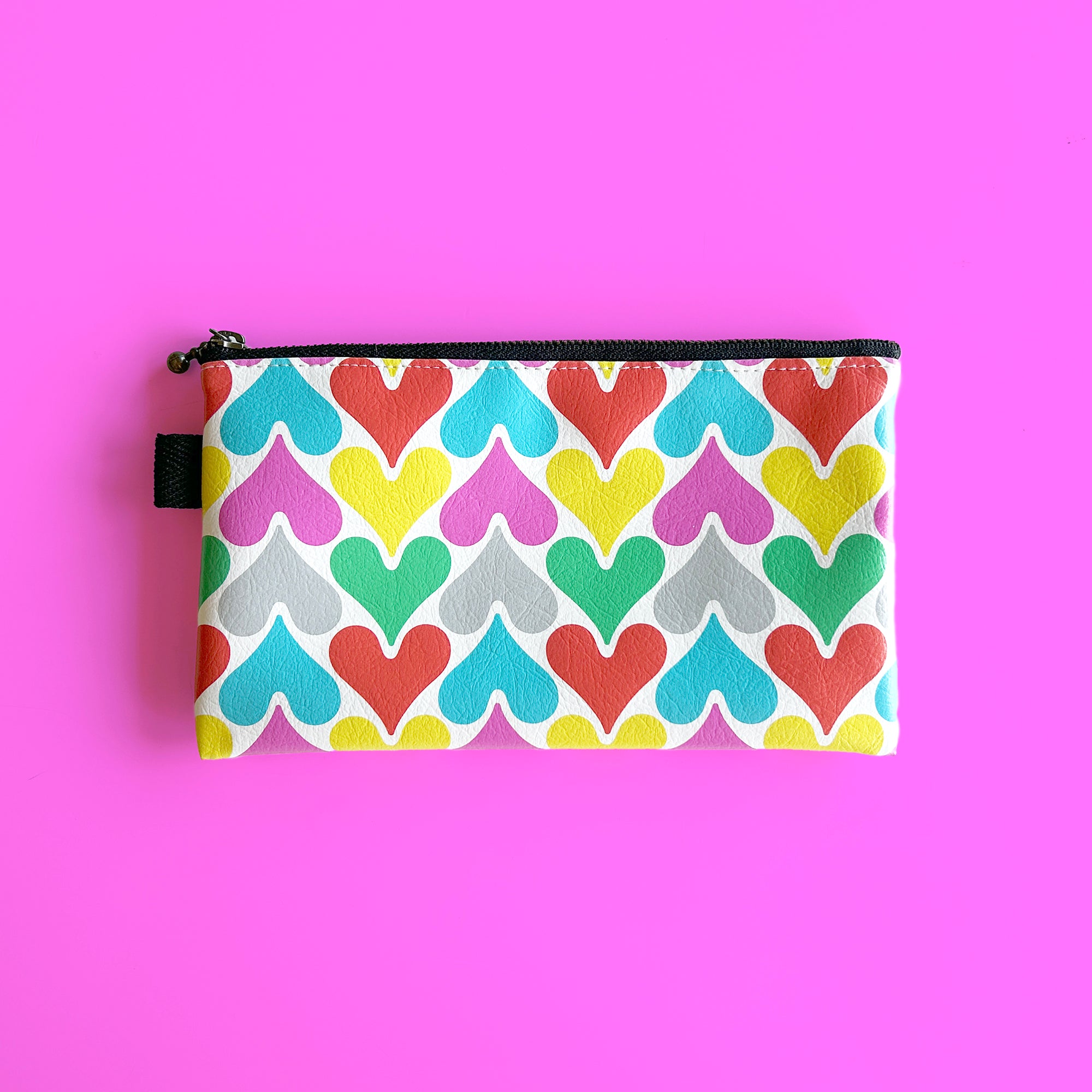 Flat Pouch "Pure HEARTs” _ Energetic Hyper