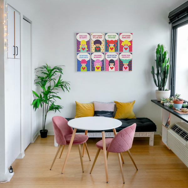 “SHARE YOUR CREATIVITY” Canvas Print