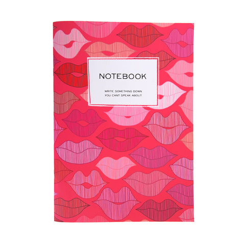 B5 notebook "Lips"
