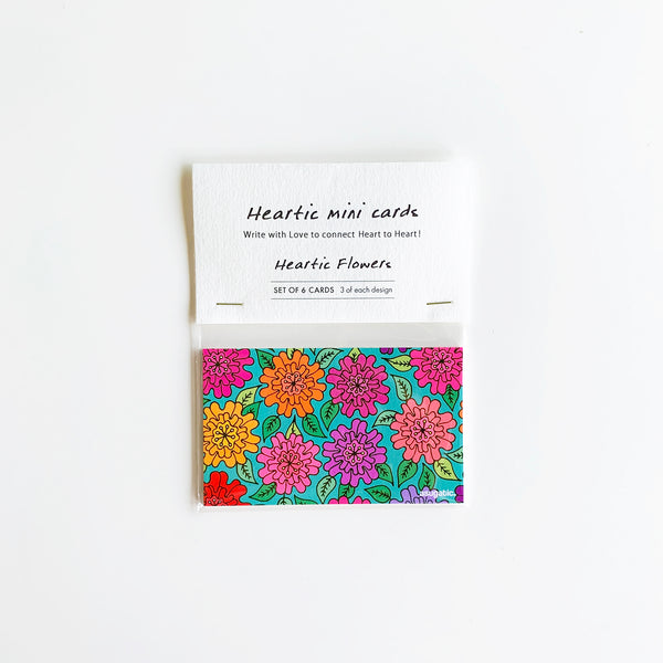 HEARTic mini cards "Heartic Flowers”