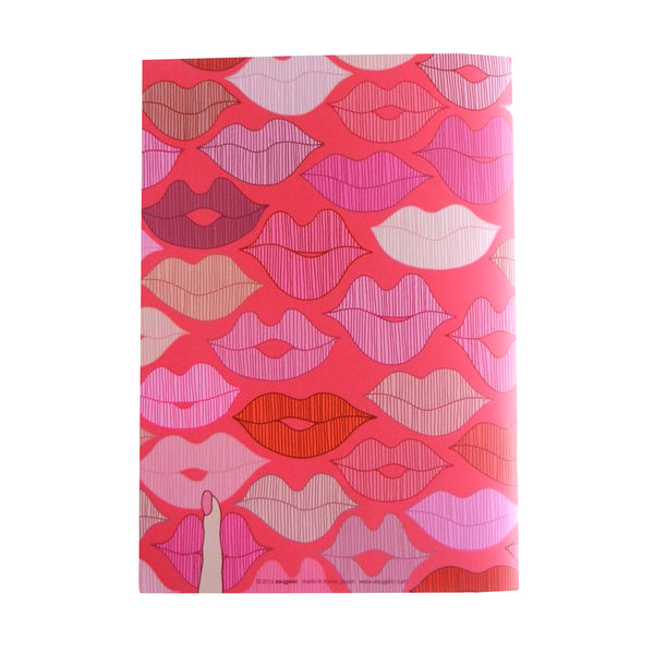 B5 notebook "Lips"
